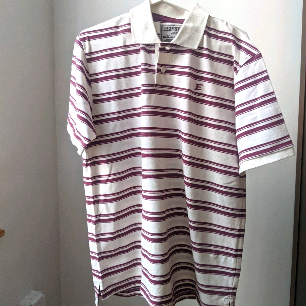 Men's Esprit 100% cotton polo shirt